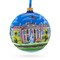 White House, Washington DC Glass Ball Christmas Ornament 4 Inches